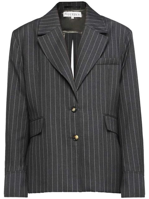 JW Anderson open-back blazer - Grey - zdjęcie produktu nr 1