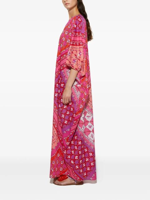 PUCCI festa print maxi dress - Pink