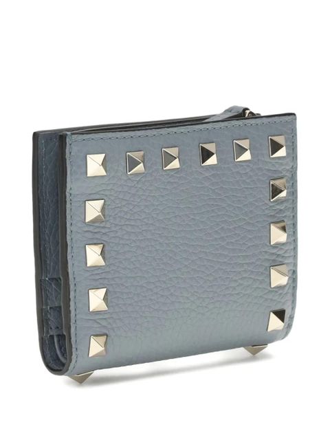 Valentino Garavani rockstud flap leather wallet - Blue - zdjęcie produktu nr 2