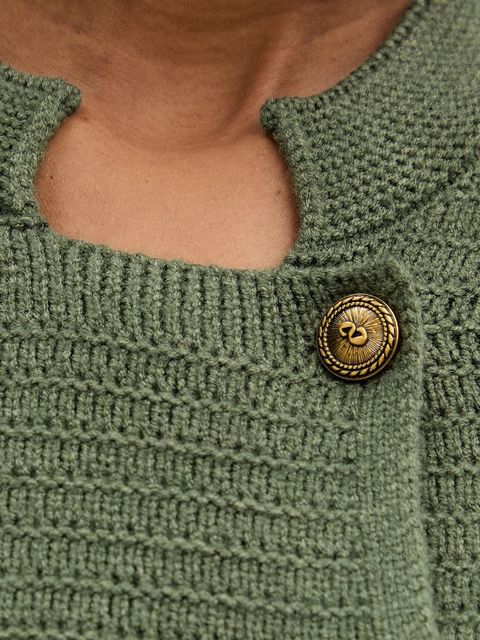 Morgan kardigan damski kolor zielony lekki MVRAC