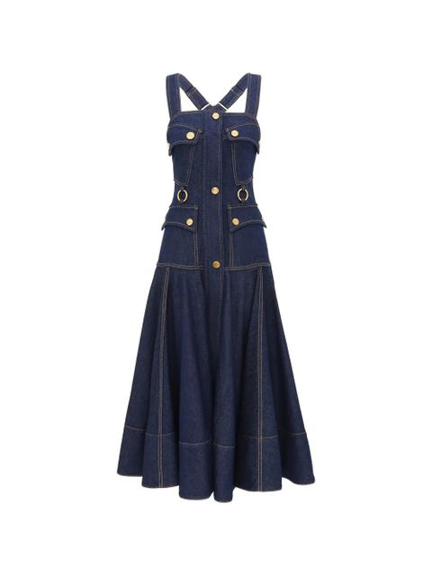 ZIMMERMANN Luna utility dress - Blue - zdjęcie produktu nr 1