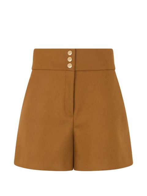 Valentino Garavani buttoned tailored shorts - Brown - zdjęcie produktu nr 1