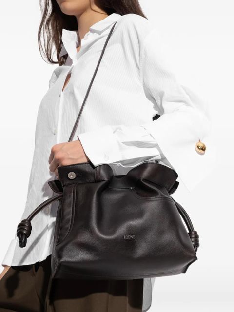 LOEWE medium Panta Flamenco cross body bag - Black - zdjęcie produktu nr 2