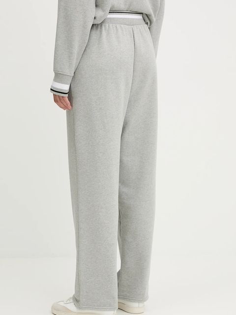 Calvin Klein Performance spodnie dresowe damskie kolor szary gładkie LVGWF5P627