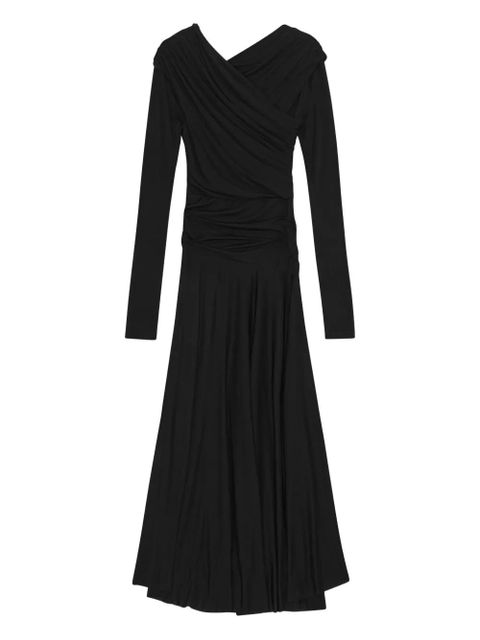 GANNI jersey maxi dress - Black - zdjęcie produktu nr 1