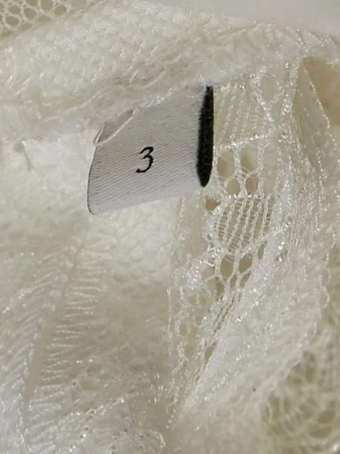 SANDRO pre-owned lace-trim blouse - White