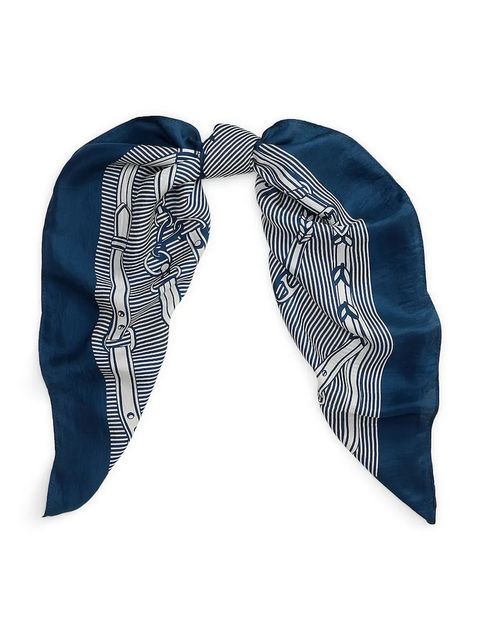 Lauren Ralph Lauren chusta damska jedwabna - zdjęcie produktu nr 1