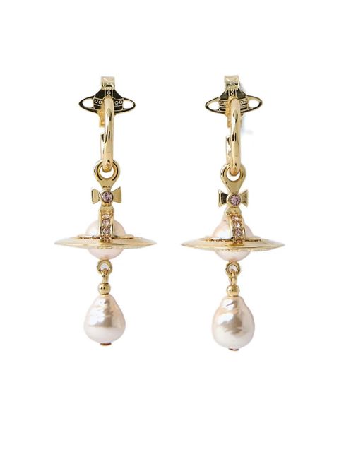 Vivienne Westwood Aleksa Orb-pearl earrings - Gold - zdjęcie produktu nr 1