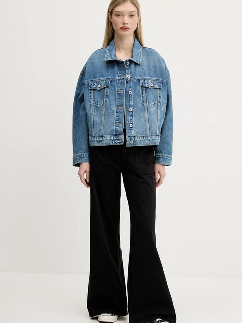 Hugo Blue kurtka jeansowa Lou_B - zdjęcie produktu nr 1