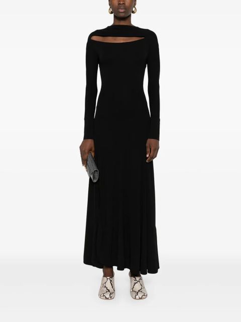 Victoria Beckham cut-out maxi dress - Black