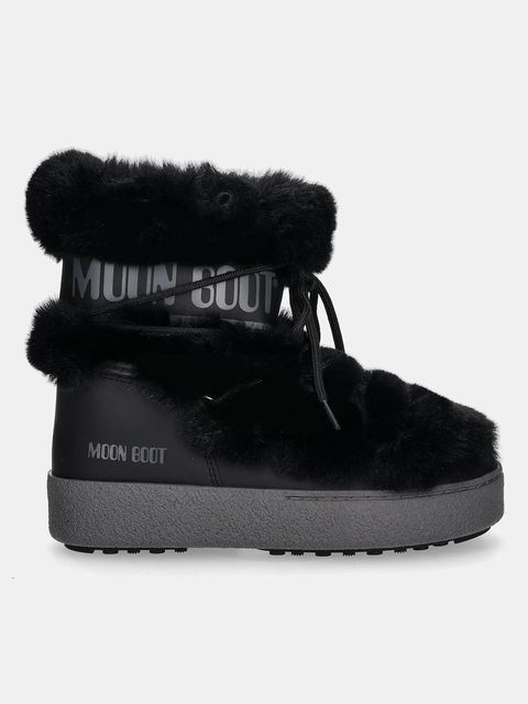 Moon Boot śniegowce MB LTRACK FAUX FUR WP kolor czarny 80D2450130 N001