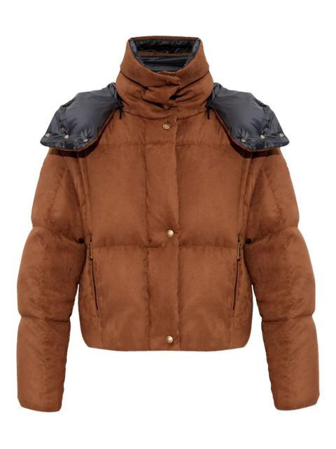 Moncler hooded puffer jacket - Brown - zdjęcie produktu nr 1