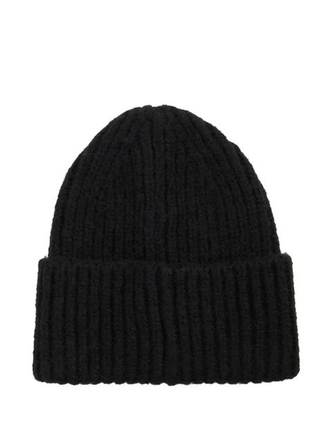 Barbour Meryl ribbed beanie hat - Black - zdjęcie produktu nr 2
