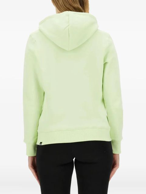 The North Face logo hooded knitwear - Green