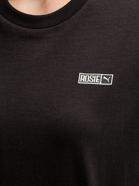 Puma t-shirt PUMA x ROSÉ damski kolor czarny 633806