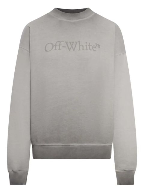 Off-White logo print Laundry Skate sweatshirt - Grey - zdjęcie produktu nr 1