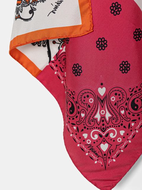 Moschino chusta jedwabna - zdjęcie produktu nr 2