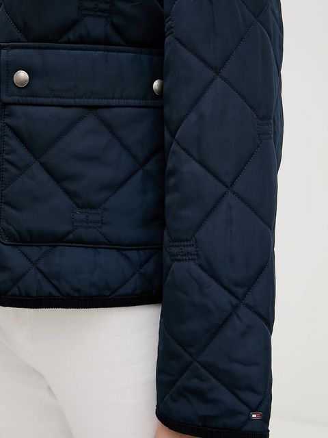 Tommy Hilfiger kurtka kolor granatowy przejściowa WW0WW47998