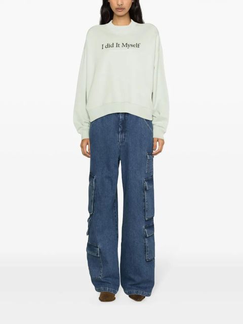 Axel Arigato I Did It Myself organic cotton sweatshirt - Green - zdjęcie produktu nr 2