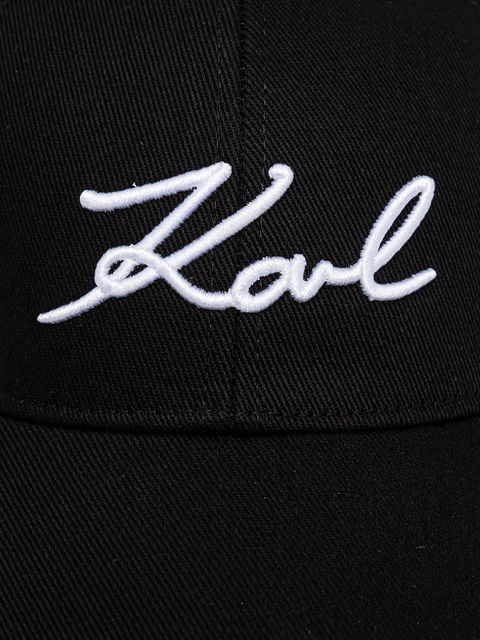 Karl Lagerfeld czapka z daszkiem K/SIGNATURE - zdjęcie produktu nr 1