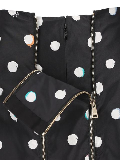 FENDI Falena Dots printed mini skirt - Black