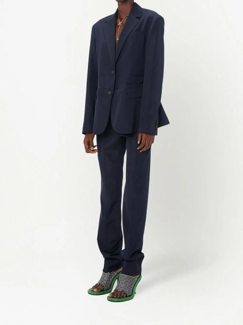 JW Anderson single-breasted blazer - Blue - zdjęcie produktu nr 2