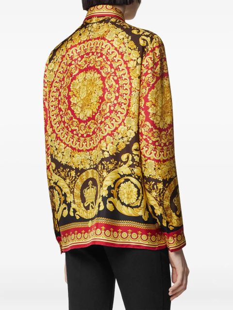 Versace Barocco silk shirt - Red - zdjęcie produktu nr 2