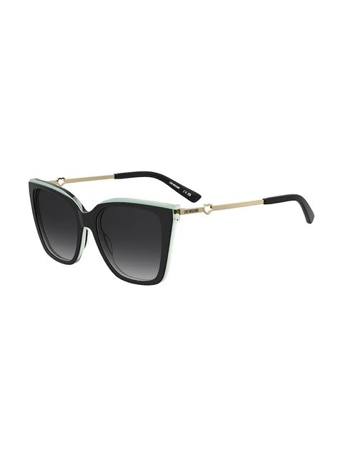 Love Moschino okulary przeciwsłoneczne damskie kolor czarny MOL094/S