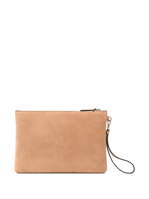 Jimmy Choo zip flat clutch bag - Neutrals - zdjęcie produktu nr 2