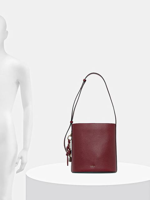 Furla torebka skórzana kolor czerwony WB01875 ARE000 CGQ00