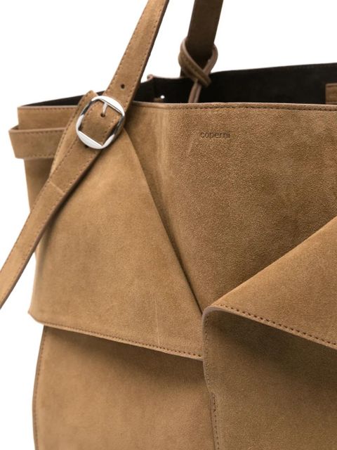 Coperni folded tote bag - Brown