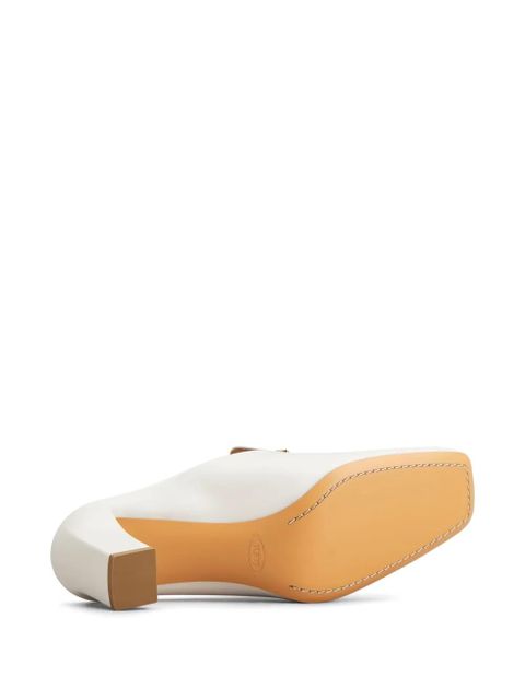 Tod's 70mm leather pumps - White