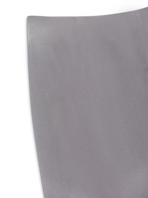 ANINE BING Alanna silk charmeuse skirt - Grey