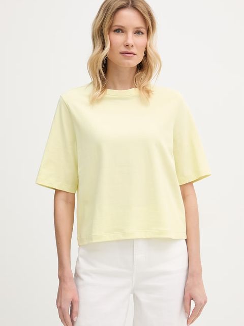 United Colors of Benetton T-shirt damski bawełniany - zdjęcie produktu nr 2