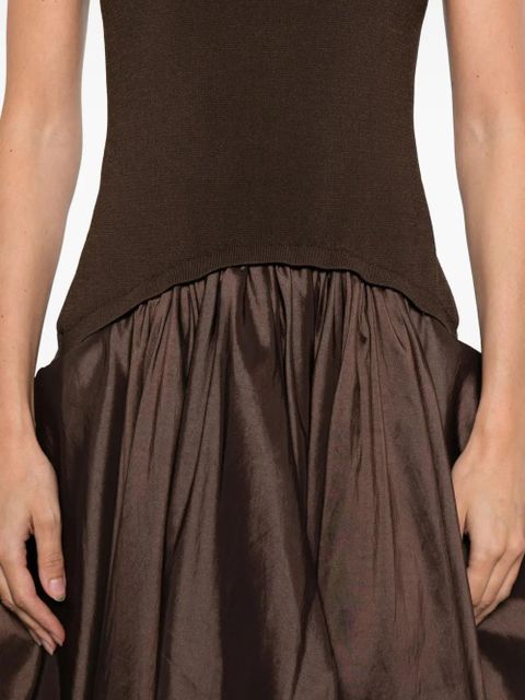 Simkhai Izzy midi dress - Brown - zdjęcie produktu nr 2