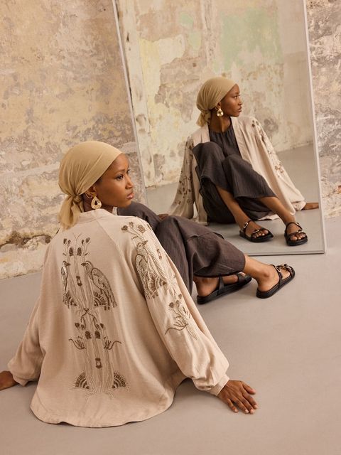 Answear.LAB marynarka damska z wiskozy - zdjęcie produktu nr 2