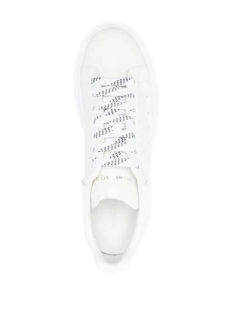 Alexander McQueen Oversized leather sneakers - White