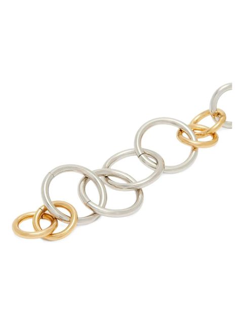 Jil Sander interlocking-ring necklace - Silver - zdjęcie produktu nr 2