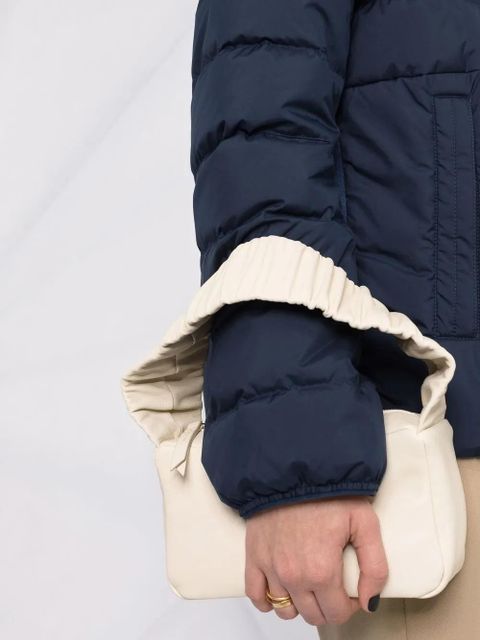 Frenzlauer gathered-handle mini bag - Neutrals