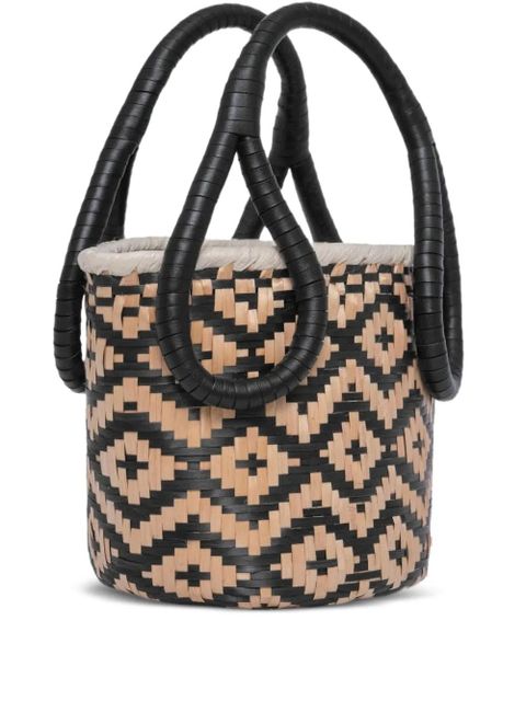 Johanna Ortiz mini Understanding Of The Cosmos geometric bucket bag - Neutrals - zdjęcie produktu nr 1