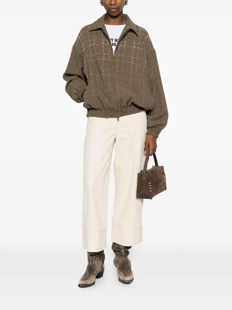 Golden Goose checked embellished jacket - Brown - zdjęcie produktu nr 2