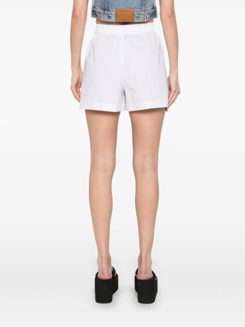 ROTATE BIRGER CHRISTENSEN poplin boxer shorts - White
