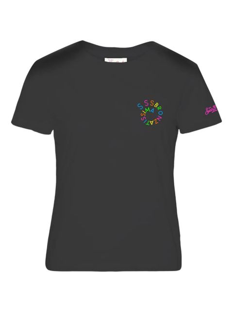 MC2 Saint Barth graphic-print T-shirt - Black - zdjęcie produktu nr 1