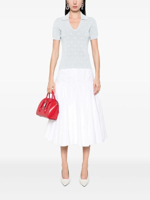 Givenchy fine knit T-shirt - Blue - zdjęcie produktu nr 2