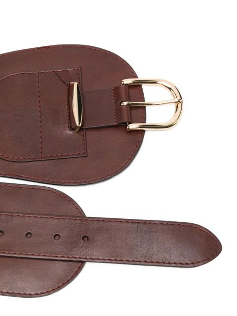 ZIMMERMANN buckled leather belt - Brown