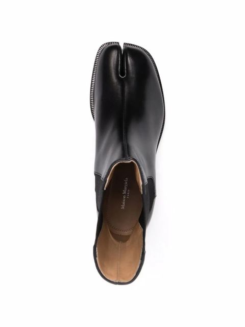 Maison Margiela Tabi leather Chelsea boots - Black