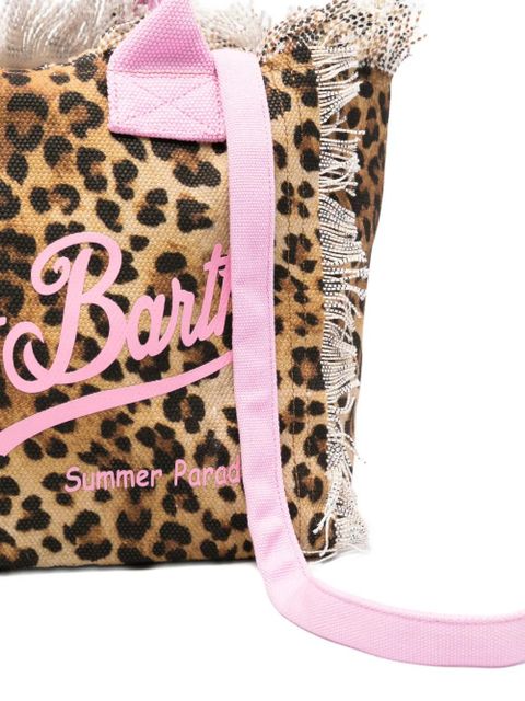 MC2 Saint Barth leopard-print tote bag - Neutrals