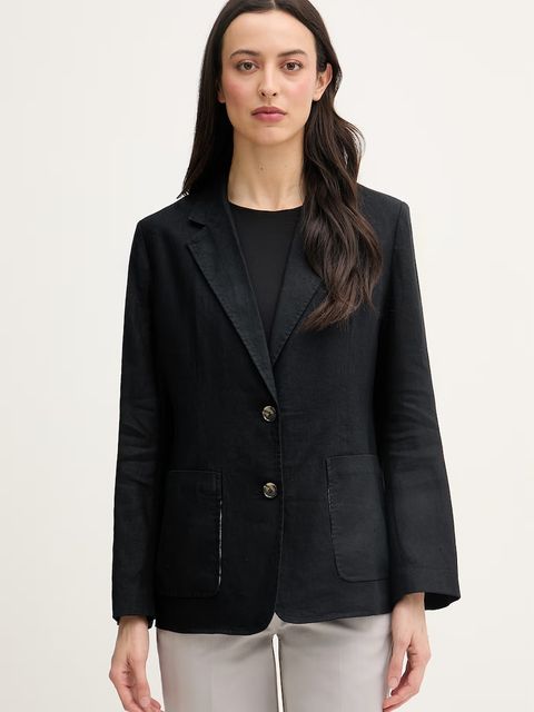 Tommy Hilfiger marynarka damska z lnem - zdjęcie produktu nr 1