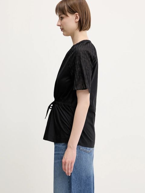 Samsoe Samsoe bluzka bawełniana Satoma - zdjęcie produktu nr 1