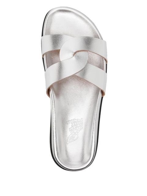 Ancient Greek Sandals Desmos sandals - Silver